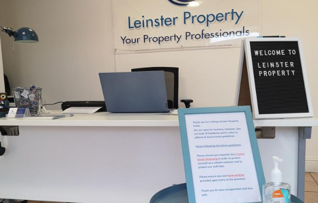 office - social distancing process Leinster Property